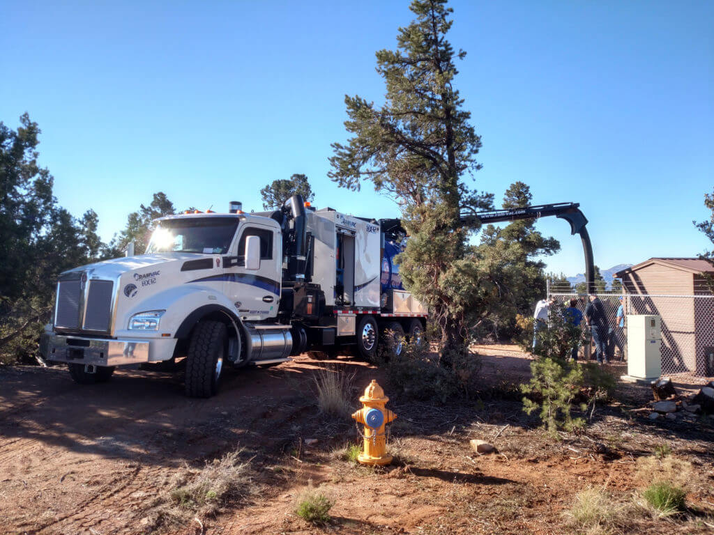 Hydro Excavation Application