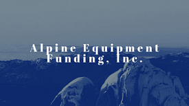 Alpine Equipment Funding Inc