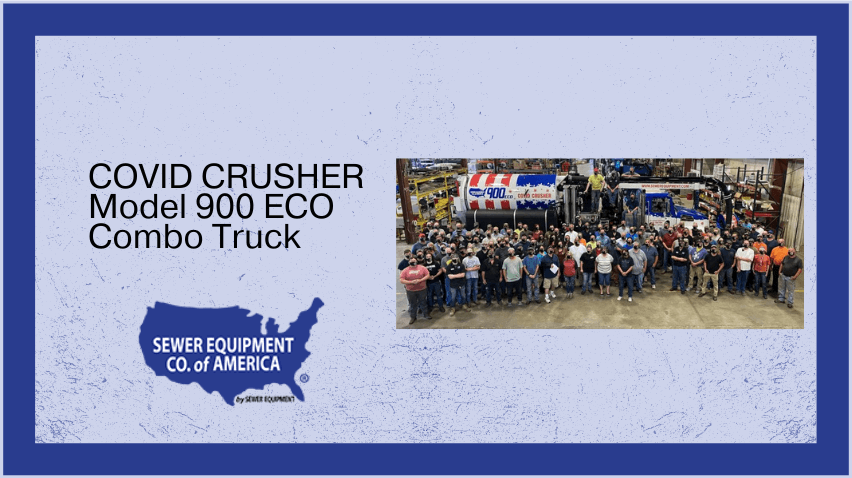 COVID CRUSHER Model 900 Combo Truck
