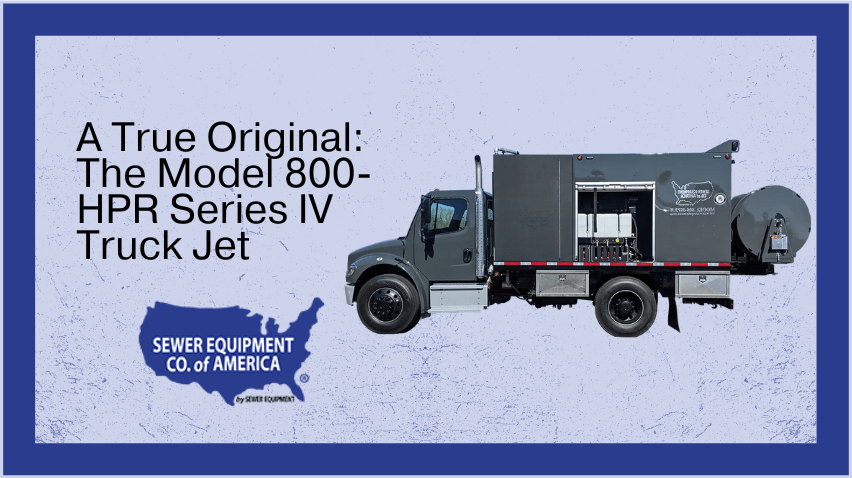 The Model 800-HPR Series IV Truck Jet