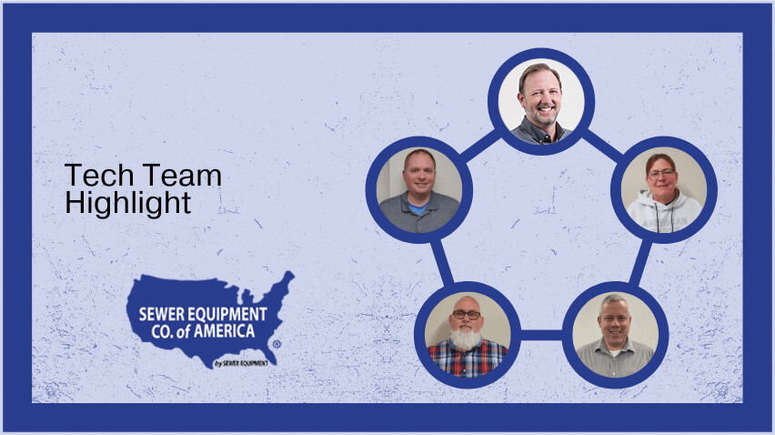 Sewer Equipment Tech Team