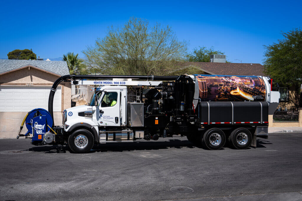Side view of the 900th Model 900 ECO