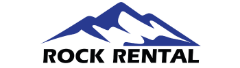 Newest version of the Rock Rental logo.