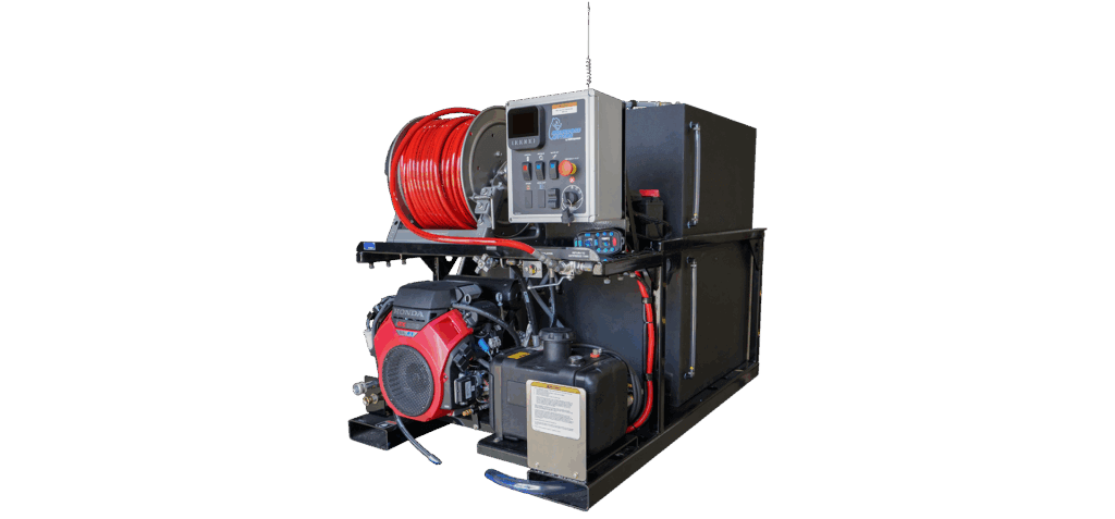 Mongoose Jetters Model 123 Sewer Jetter. (12 GPM @ 3000 PSI)