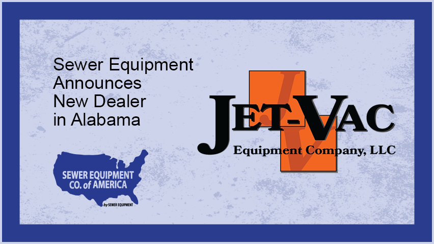 Sewer Equipment announces new dealer in Alabama